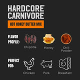 Hardcore Carnivore Cowboy and Hot Honey Butter Mix (Combo Pack) Seasonings for Making Flavorful Compound Butters