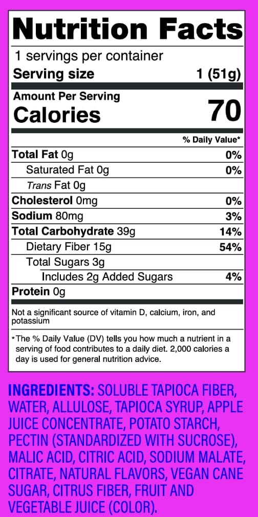 Better Sour Pomegranate Apricot Gummy Stars Candy, Healthy Candy with Low Sugar Gummies, Fiber Gummies with Added Fiber (Pack of 10)