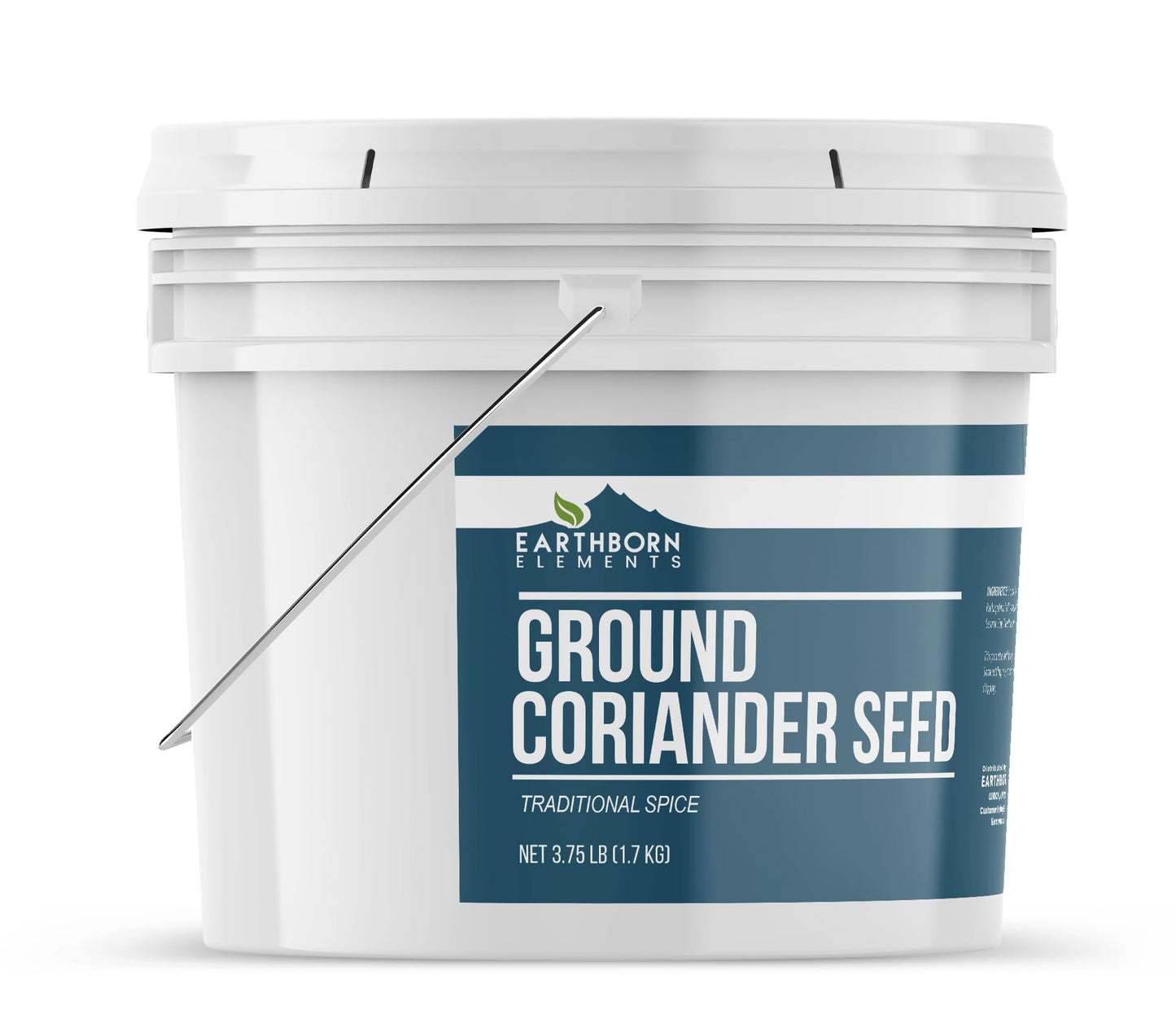 Earthborn Elements Ground Coriander Seed 1 Gallon Bucket, Marinades & Dry Rubs, Bulk Size