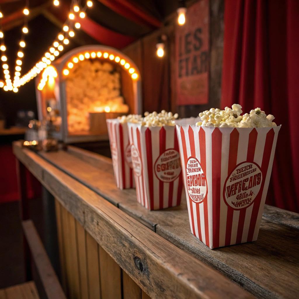 Nostalgia Theater Popcorn Bulk Pack - 24 Packets of 4 oz. Kernels, Seasoning Salt, & Butter Flavored Oil - Use with Kettles & Air Poppers - Movie