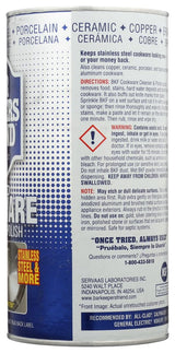 Bar Keepers Friend Cookware Cleanser and Polish Powder - 12oz