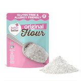 Better Batter Original Blend Multipurpose Certified Gluten-Free Flour, Top 8 Allergen Free, Cup for Cup Baking Alternative to Ordinary Flour 4LB Pouch
