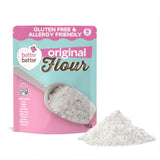 Better Batter Original Blend Multipurpose Certified Gluten-Free Flour, Top 8 Allergen Free, Cup for Cup Baking Alternative to Ordinary Flour 4LB Pouch