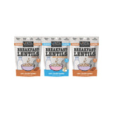 Lentil Telepathy Smores Breakfast Lentils, Crunchy High Protein Cereal & Granola Alternative, Plant Based, Gluten Free, Non-GMO, 4 oz Bags, 3 Pack (2