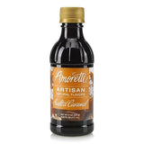 Amoretti - Natural Salted Caramel Artisan Flavor Paste, 8 oz, Perfect For Ice Cream, Beverages, Cakes, and more, Preservative Free, Vegan, Gluten