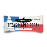 Thunderbird Bars Energy Snack, Gluten-Free with Protein, Healthy Real Food, Vegan Paleo Non-GMO, No Added Sugar, Texas Maple Pecan Flavor (12 Count