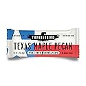 Thunderbird Bars Energy Snack, Gluten-Free with Protein, Healthy Real Food, Vegan Paleo Non-GMO, No Added Sugar, Texas Maple Pecan Flavor (12 Count
