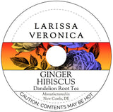 Ginger Hibiscus Dandelion Root Tea (Single Serve K-Cup Pods) (12 pods, ZIN: 577811) - 2 Pack