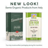 Bionaturae Extra Virgin Olive Oil - Organic Olive Oil, Non-GMO, USDA Certified Organic, Recyclable Glass, 100% Authentic Italian Olive Oil, Made in