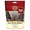 Allspice Whole Berries 5 Ounce Bag - by Spicy World (All Spice) | All Spice Pimento Jamaica Pepper for Cooking & Seasoning | Versatile Berry for