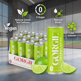 Gorgie Bev Energy Sparkling Citrus Burst - 12 fl oz Cans - for Focus and Refreshment - Alternative to Alani and Celsius - V8 Style Beverage - 12 Pack