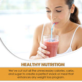 ProtiWise High Protein Diet Drink Mix | Berry Blast | Meal Replacement for Weight Loss and Hunger Control | 15 grams Protein, Low Calorie, Low Fat