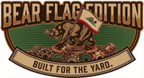 BEAR FLAG EDITION for 18" Surface Cleaner with 4 Stainless Steel Housing