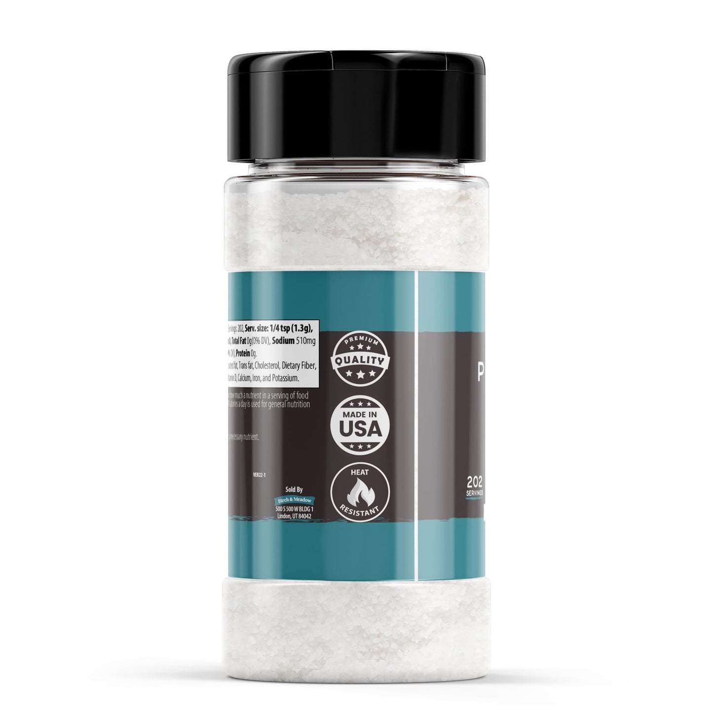 Birch & Meadow 1 Cup of Pretzel Salt, Coarse, Heat Resistant (9.28 Ounce)