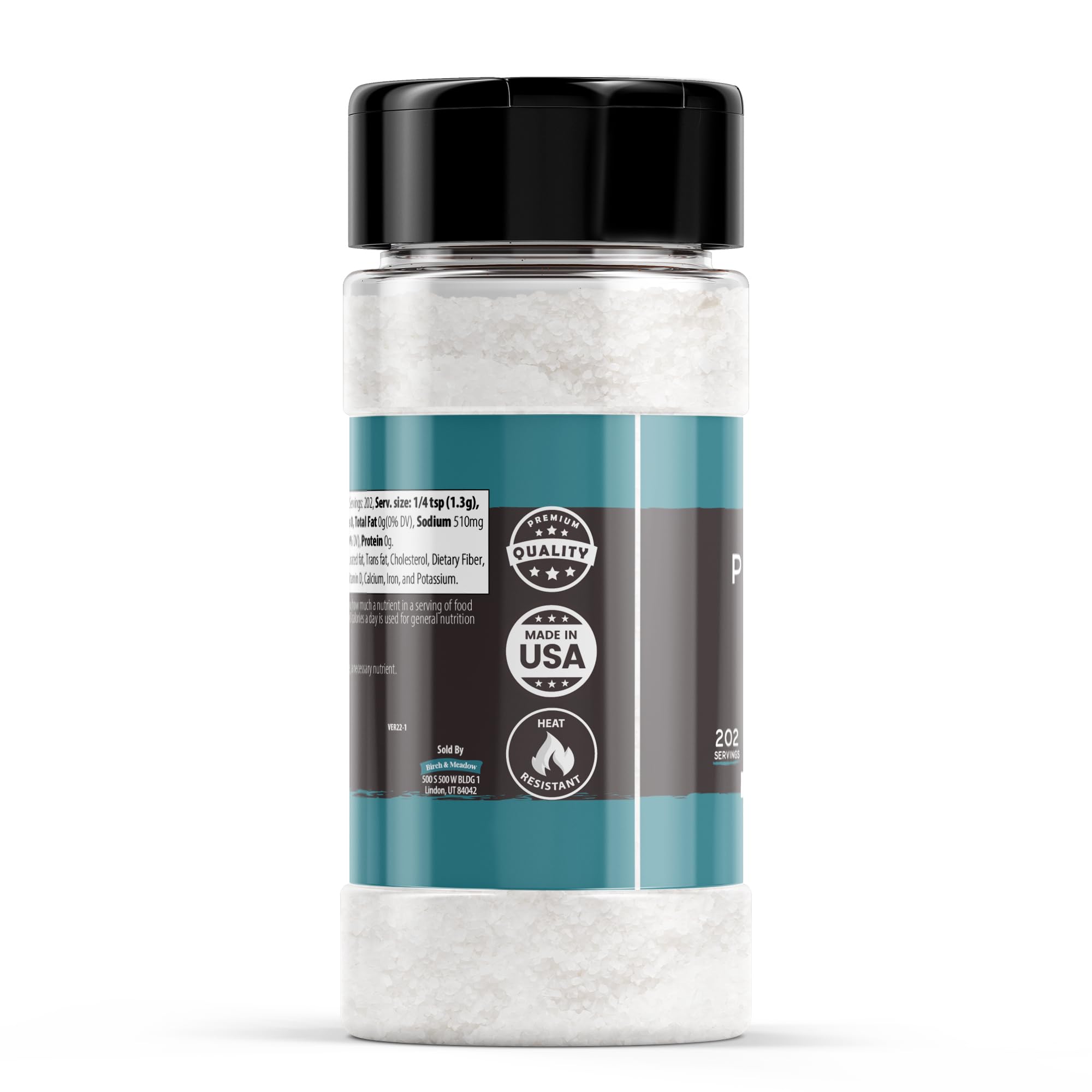 Birch & Meadow 1 Cup of Pretzel Salt, Coarse, Heat Resistant (9.28 Ounce)