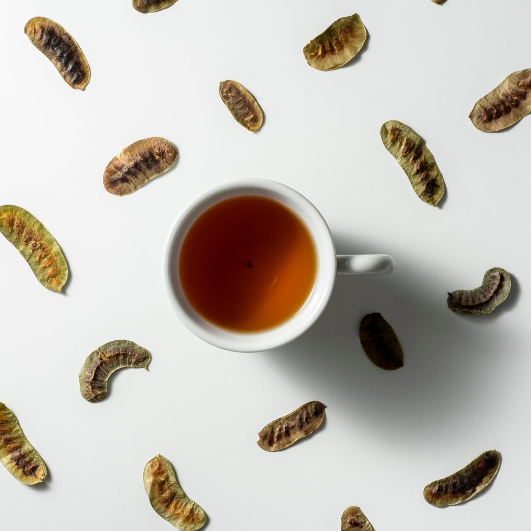 Birch & Meadow 8oz of Senna Pods Whole, Herbal Tea, Mild Bitter Taste