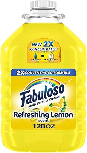 Fabuloso All Purpose Cleaner, Floor Cleaner, Makes 64 Gallons per bottle - 128oz