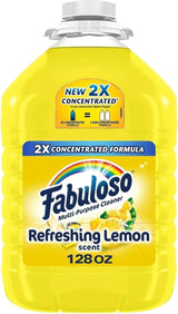 Fabuloso All Purpose Cleaner, Floor Cleaner, Makes 64 Gallons per bottle - 128oz