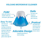 ZOSTLAND Volcano Microwave Cleaner- Microwave Oven Steam Cleaner,High Temperature Steamer Easily Crud in Minutes Steam Cleans and Disinfects
