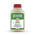 Beaver Hot Cream Horseradish, 12 oz squeeze bottle