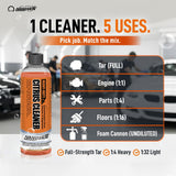 Nanoskin Heavy-Duty Citrus Cleaner & Degreaser Concentrate 5 Gallon, Low-Foam Solvent, Dilutes up to 1:32, Cuts Grease Tar Adhesives, Safe on Metal