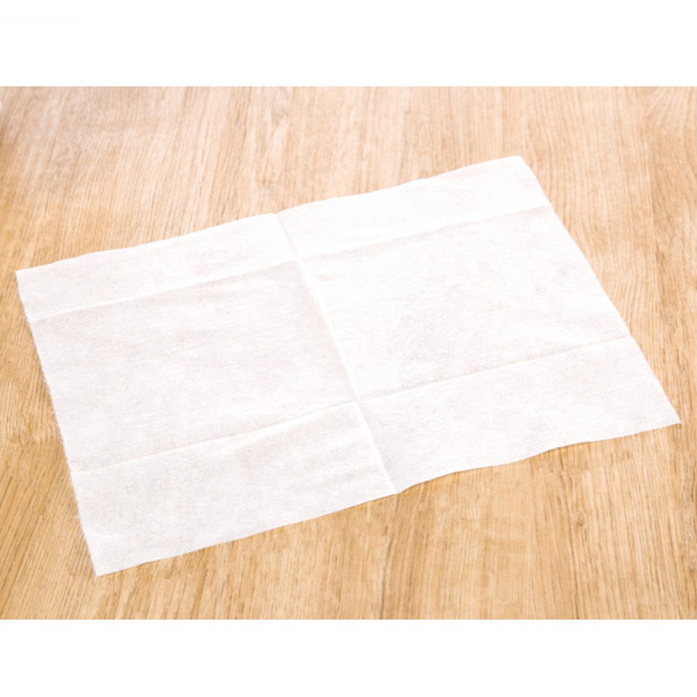 ZaH 100pcs Cleaning Paper Electrostatic Paper Mop Disposable Paper Clean Dust & Hair for Floor, Window, Camera, TV, Wall & Door (Paper)