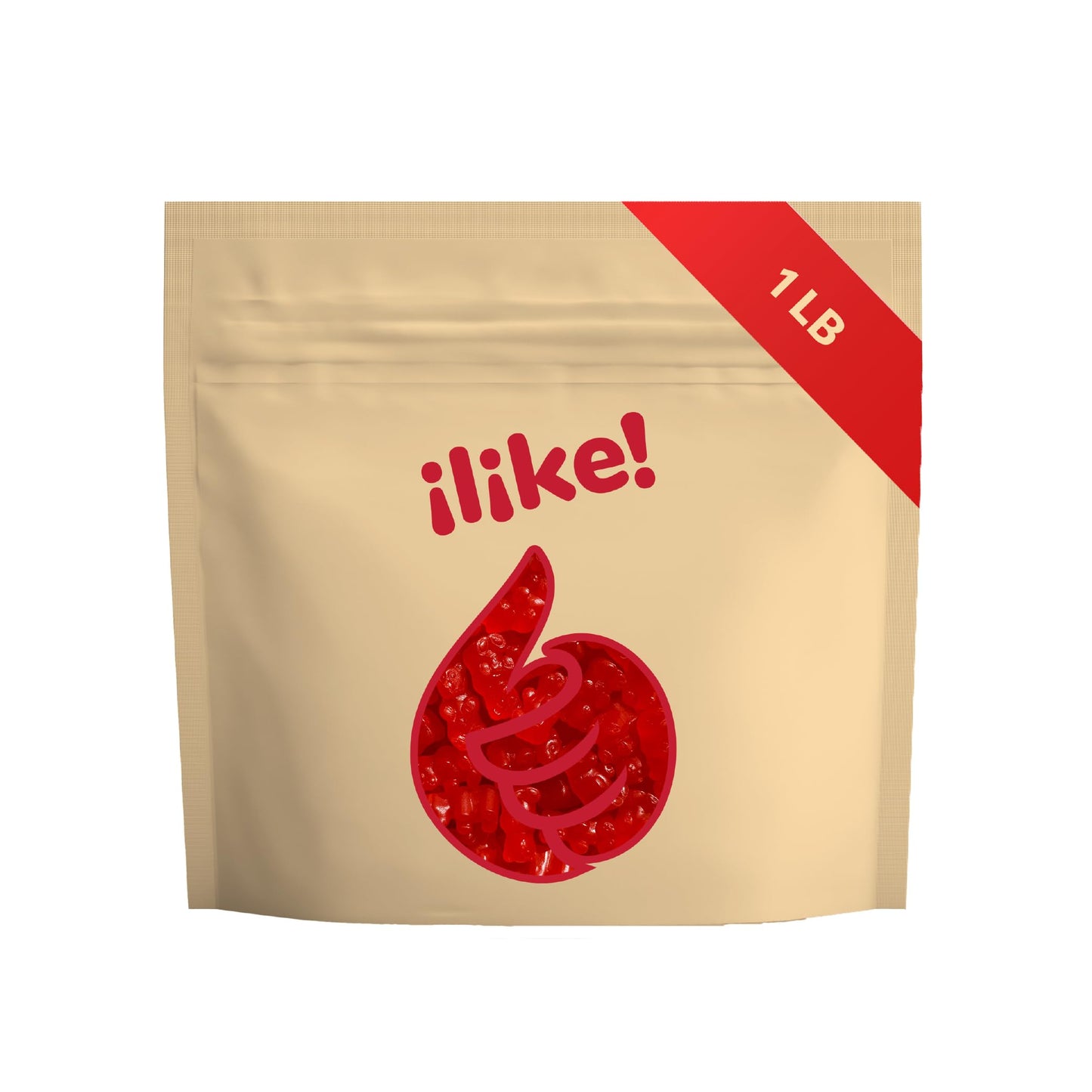 Cinnamon Bears | 1 Pound Pack | Classic JuJu Bears Gummy Candy | Old Fashioned Candy | Sweet and Spicy Treat for Snacking, Gifting and Party Favors