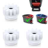 MengTiger 3 Pack Pedal Bearing Replacement for OCedar Mop Bucket - Easy Fix for O Cedar Easywring Spin Mop and Bucket System, One Way Clutch Gear