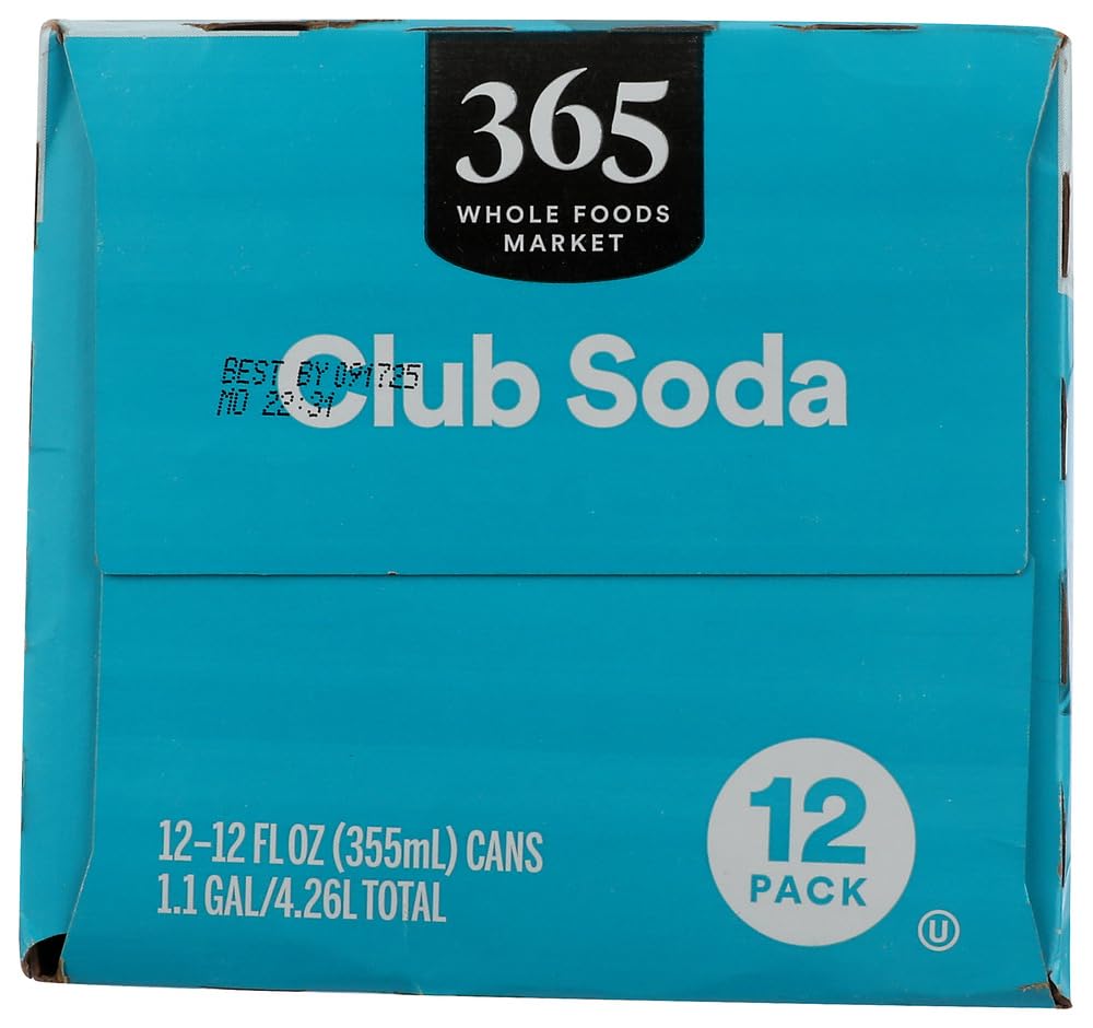 365 by Whole Foods Market Club Soda 12pk, 12 FZ