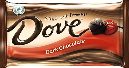 Dove Chocolate Miniatures - Dark Chocolate - 8.87 oz