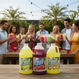 Snappy Frosti Tropics Margarita Slushie Mix, 1/2 Gallon, Slushy Syrup for Machines, Granita, Cocktails and Blended Drinks