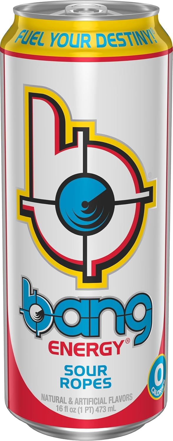 VPX Bang Variety Pack - Bangster Berry, Pina Colada, Purple Guava Pear, Peach Mango, Cotton Candy, Blue Razz, Sour Heads, Rainbow Unicorn