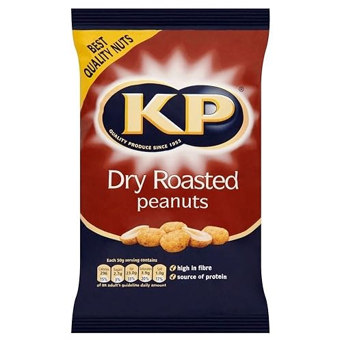 KP Dry Roasted Peanuts (250g) - Pack of 2