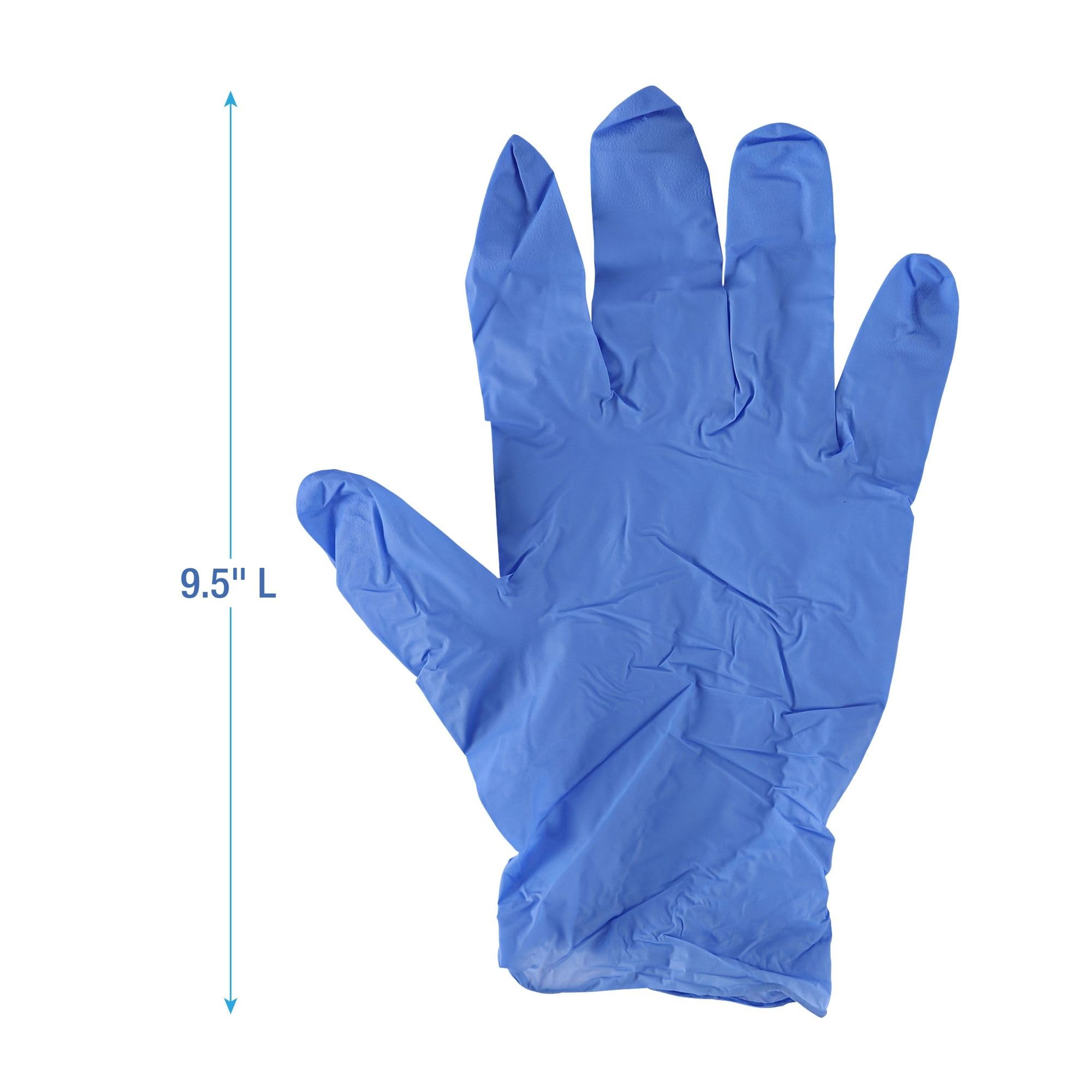Boardwalk Disposable General-Purpose Nitrile Gloves, Small, Blue, 4 mil, 1,000/Carton