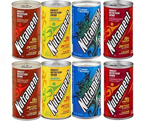 Nutrament Energy Drinks, 8ct Variety Pack