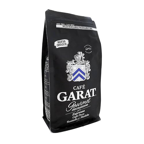 Café Garat Gourmet Coffee - Espresso Ground Coffee - 454 grams - 16oz - Garat Espresso Molido