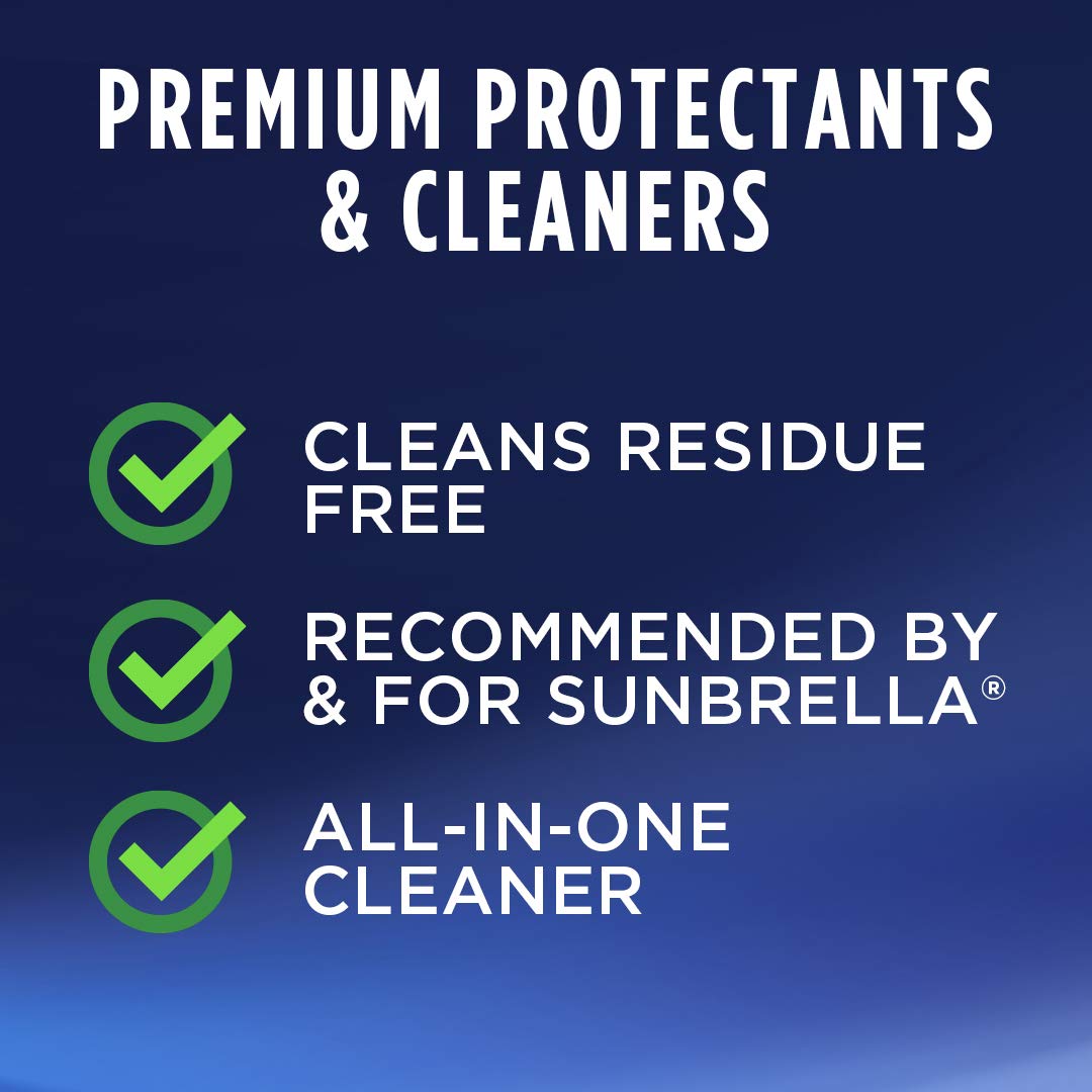 303 Products Marine Multi-Surface Cleaner, Boat Cleaner Spray for Vinyl, Canvas & Upholstery - Removes Dirt & Grime, Sunbrella Recommended, 32 oz
