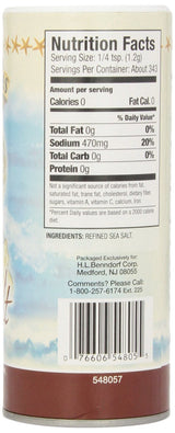 Cerulean Coarse Sea Salt, 14.5 Ounce Boxes (Pack of 12)