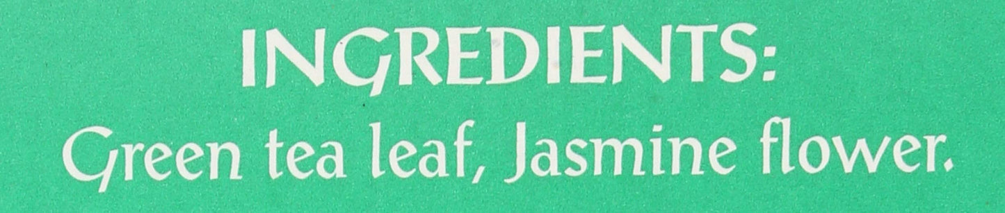 Triple Leaf Jasmine Green Tea - 20 bags per pack - 6 packs per case.