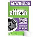 Affresh Garbage Disposal Cleaner, Helps Power Away Odor Causing Bacteria, Debris & Grime in Grind Chamber, Impeller & Drain Pipe, 12 Tablets, 1 Year