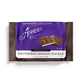 Asher's Chocolates, Chocolate Covered Grahams, Gourmet Sweet and Salty Candy, Individually Wrapped Snack, Family Owned Since 1892 (Dark Chocolate, 15