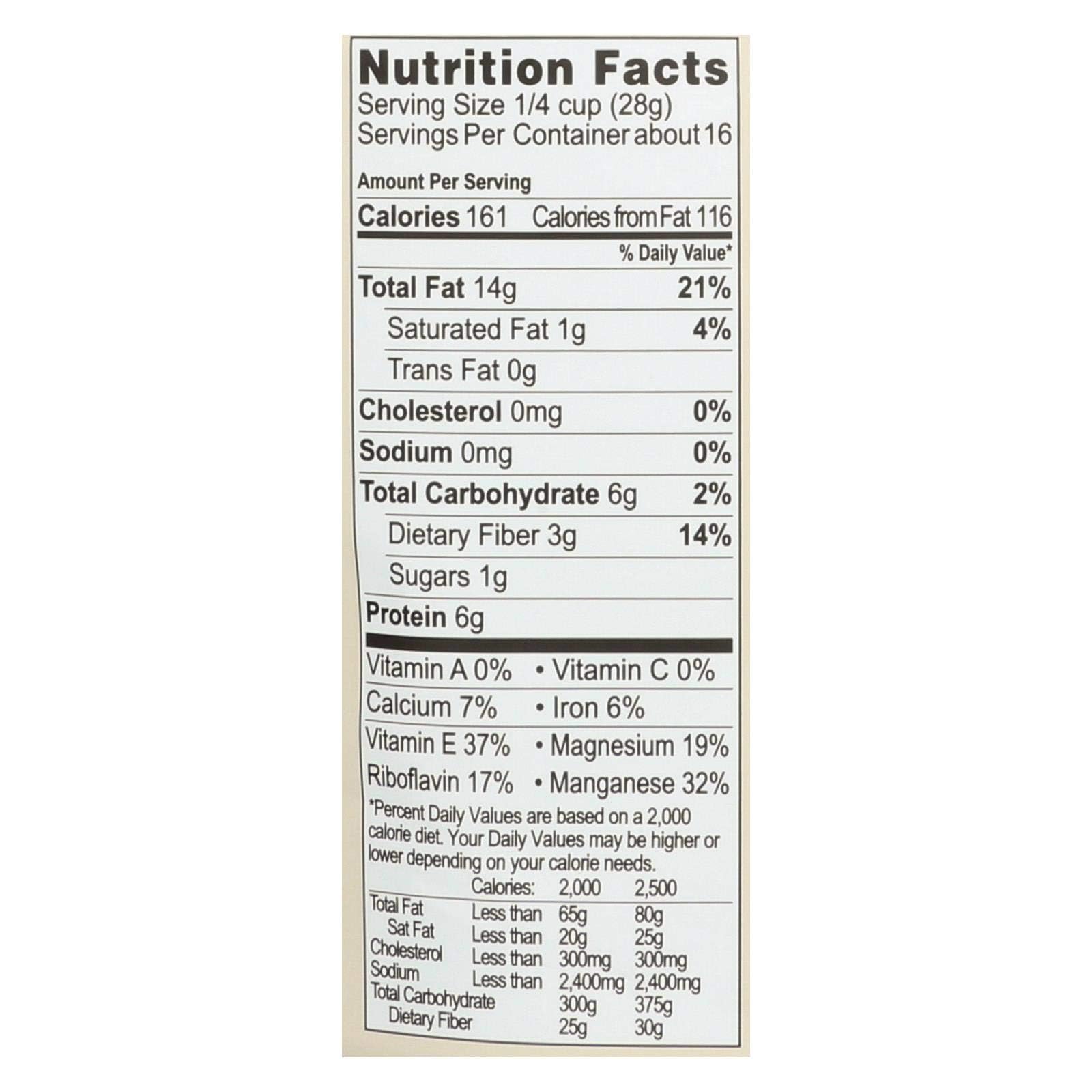 Living Intentions Unsalted Sprouted Almonds, 16 Ounce - 4 per case.4