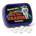 You Smell Like Uranus Mints Weird Gag for Friends Men Stocking Stuffers for Adults and Teens Cool Space Novelties for Guys Chocolate Breath Mints