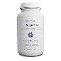 Isagenix Snacks - Nutritionally Balanced Plant-Based Snack - Wild Berry Flavor - 60 Chewable Wafers