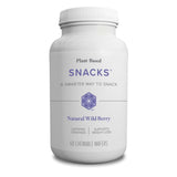 Isagenix Snacks - Nutritionally Balanced Plant-Based Snack - Wild Berry Flavor - 60 Chewable Wafers