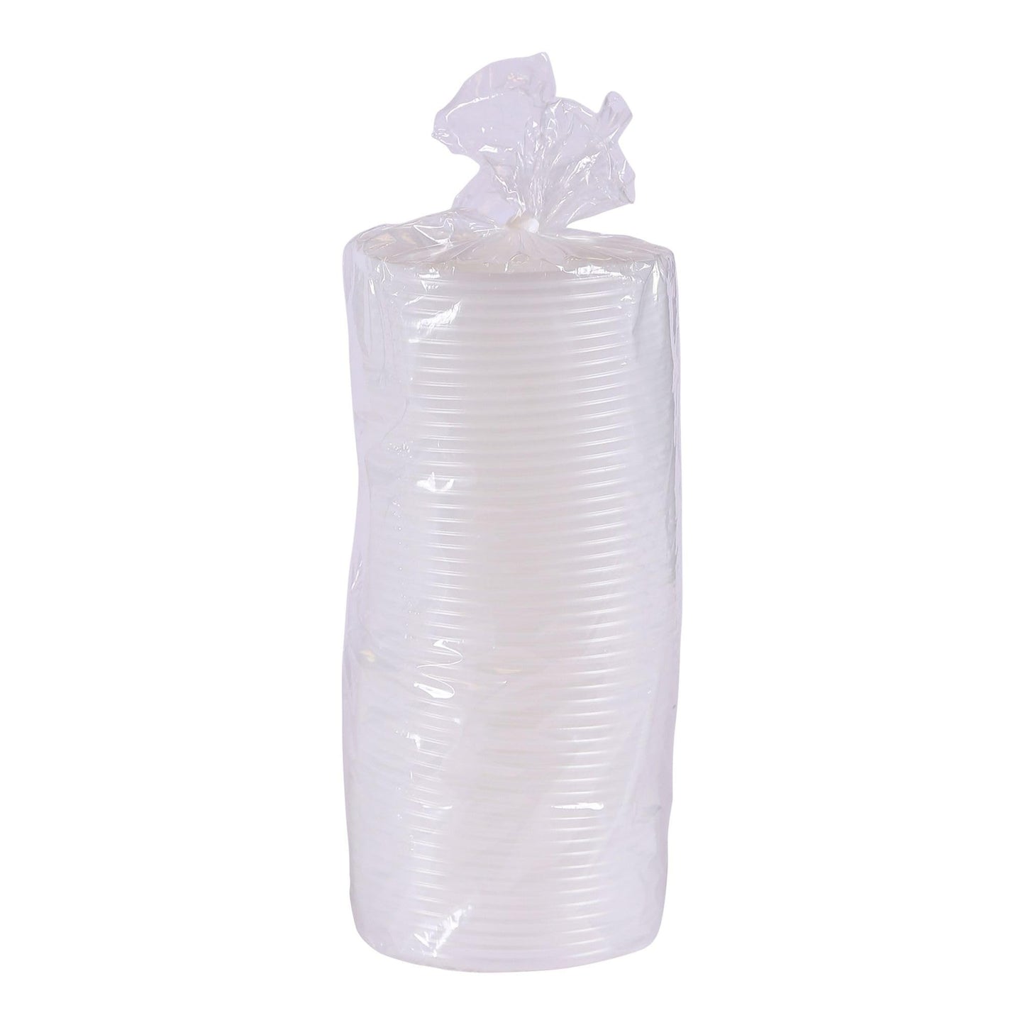 Eco-Products Recycled 12-32oz Food Bowl Recycled Lids, Case of 500, Dome Covers, Fits 12-32oz Round Paper Containers, Hot or Cold Foods, 100% Recycled