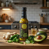 JavoGruvé Hot Sauce | Jalapeño | Tequila | Small Batch, 5 FlOz Bottle