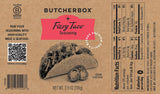 ButcherBox Fiery Taco Seasoning, Premium Quality Blends, 3.9 oz - Smoky Chipotle, Paprika, Garlic & Cumin - Bold Taco Spice Blend for Beef, Chicken