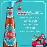 CASA FIRELLI Original Hot/Extra Hot Combo - 5oz Bottle (Pack of 2)