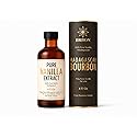 BRBON 4oz Pure Vanilla Extract | Made from Premium Madagascar Bourbon Vanilla Beans | Pure Extract Perfect for Baking, Cooking & Desserts | Non-GMO